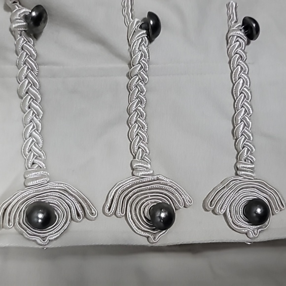 Jenni n Jess Jacket Military Influence Design Front  Tan 6 (Price Firm) - Picture 7 of 8